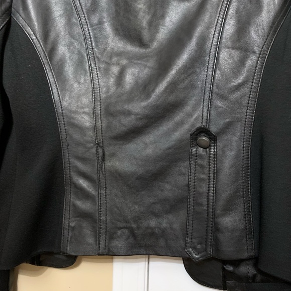 BEBE leather rare jacket - Picture 5 of 8